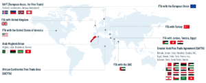 Morocco trade routes are crucial to its economic and trade ties with European countries, Asia, the Americas, and Africa.